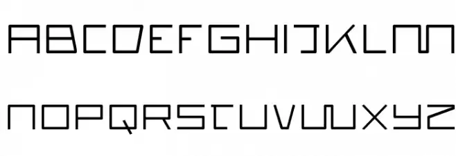 Quasitron Schriftart Groß