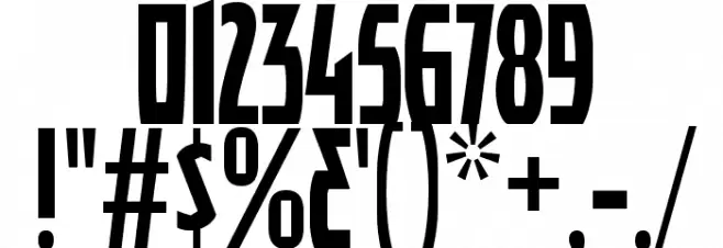 QuasixTitling-Regular Font OTHER CHARS