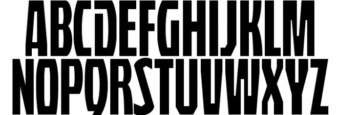 QuasixTitling-Regular 字体 大写