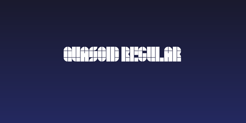 Quasoid Regular Social Header