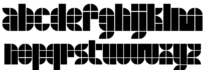 Quasoid Regular Font LOWERCASE