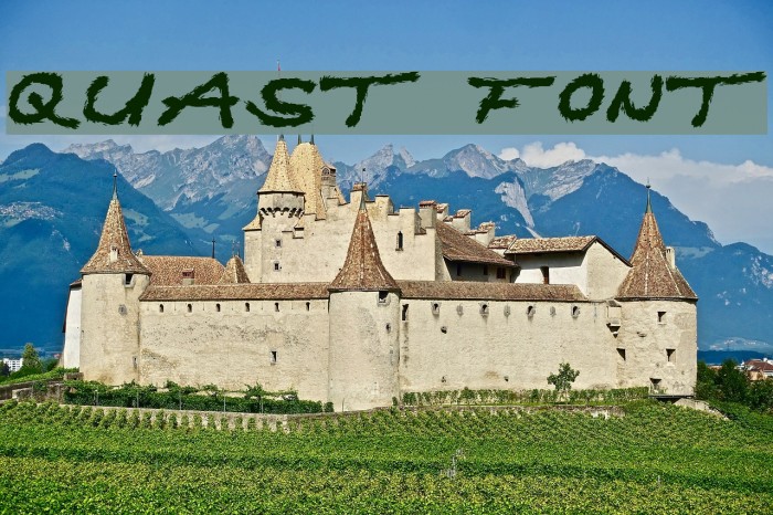 Quast Font examples