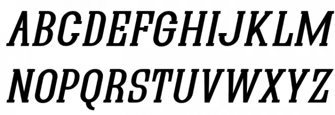 Quastic Kaps Italic 字体 小写