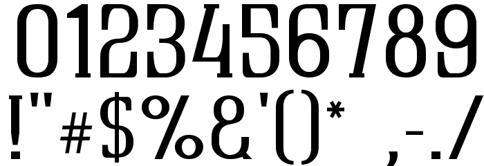 Quastic Kaps Line Font OTHER CHARS