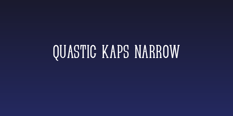 Quastic Kaps Narrow Social Header