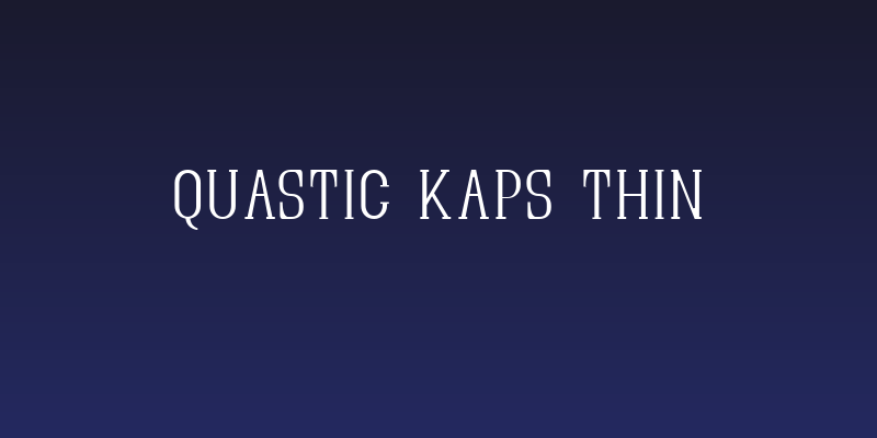 Quastic Kaps Thin Social Header