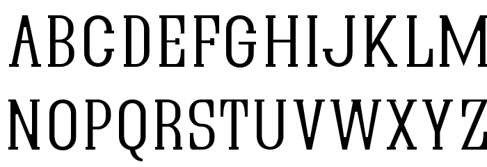 Quastic Kaps Thin Font LOWERCASE