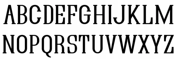 Quastic Kaps Font UPPERCASE