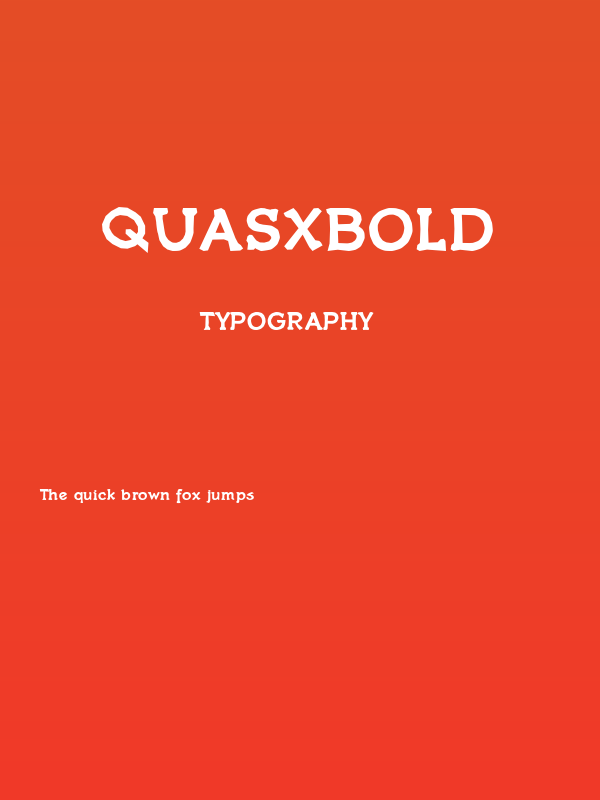 Quasxbold Poster