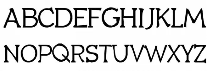 Quasymodo Schriftart Groß