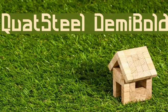 QuatSteel DemiBold Example 3