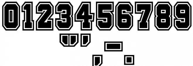 Quaterback Fight Campus Font OTHER CHARS