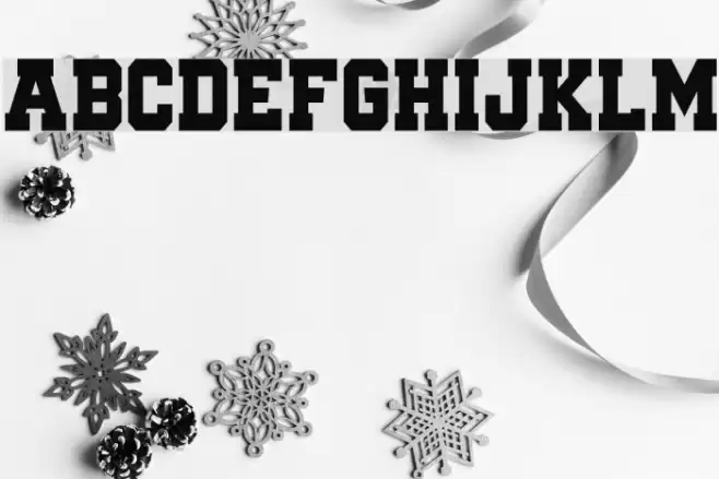 Quaterback Fight Font examples