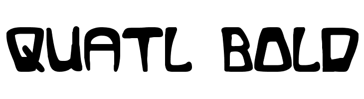 Quatl Bold  Descarca Fonturi Gratis