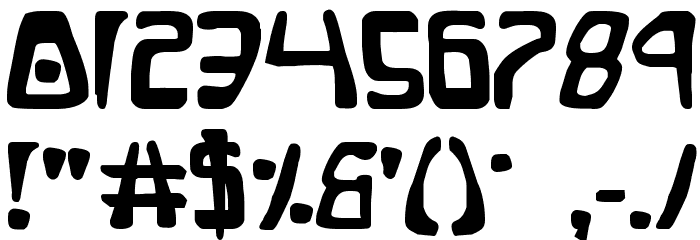 Quatl Bold Font OTHER CHARS