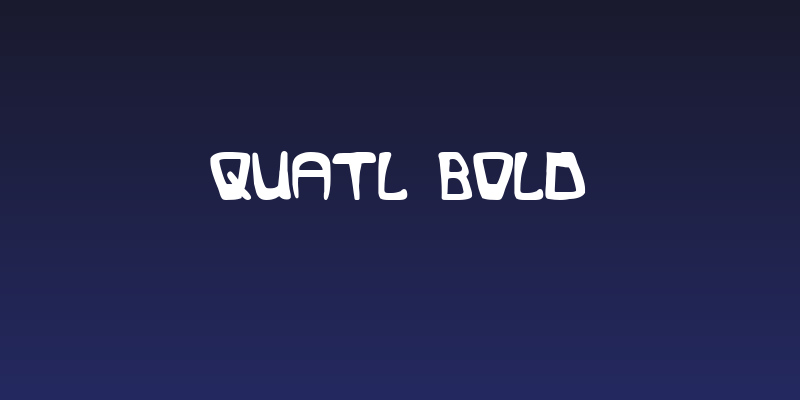 Quatl Bold Social Header
