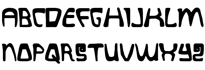 Quatl Bold Font LOWERCASE