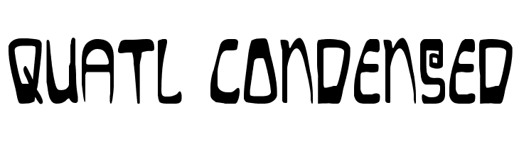 Quatl Condensed  Fuentes Gratis Descargar