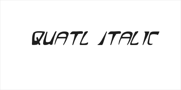 Quatl Italic Logo