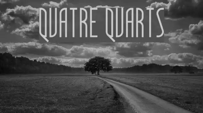 Quatre Quarts Font examples