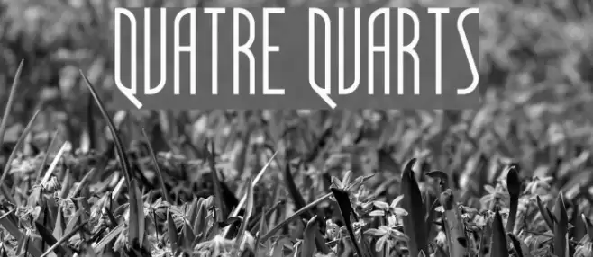 Quatre Quarts Font examples