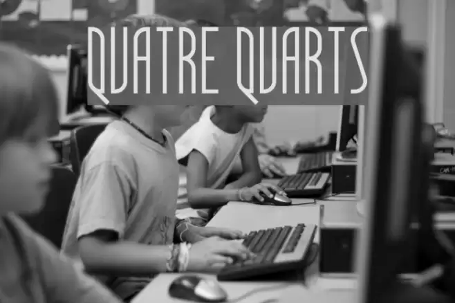 Quatre Quarts Font examples