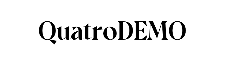 QuatroDEMO  Fuentes Gratis Descargar