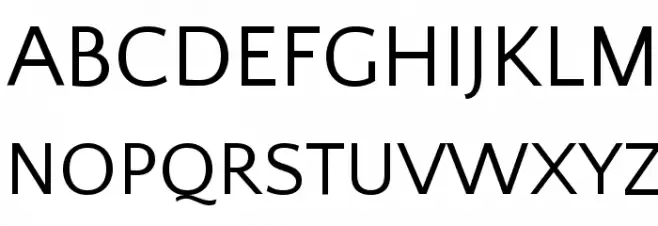 Quattrocento Sans Шрифта ВЕРХНИЙ