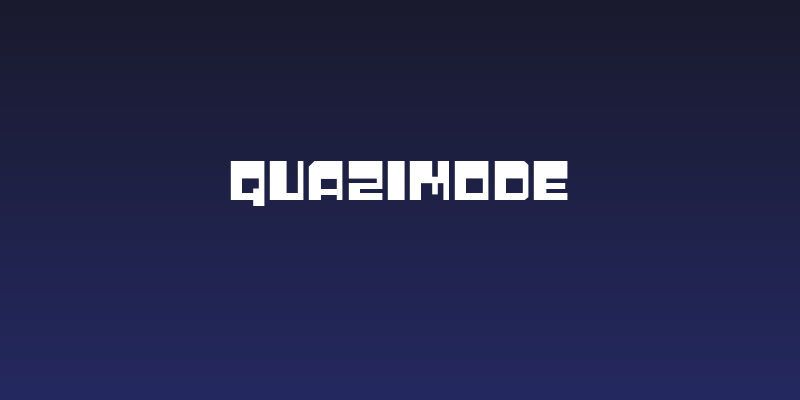QuaziMode Social Header