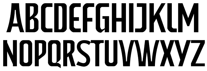 Qubicles Free Persoal Used Font UPPERCASE