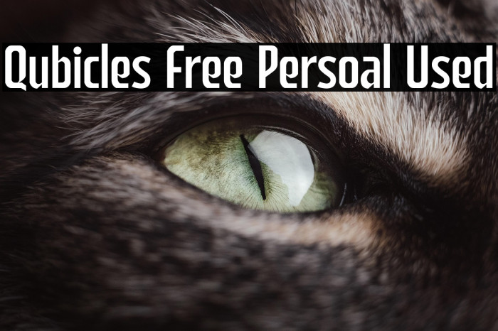 Qubicles Free Persoal Used Example 3