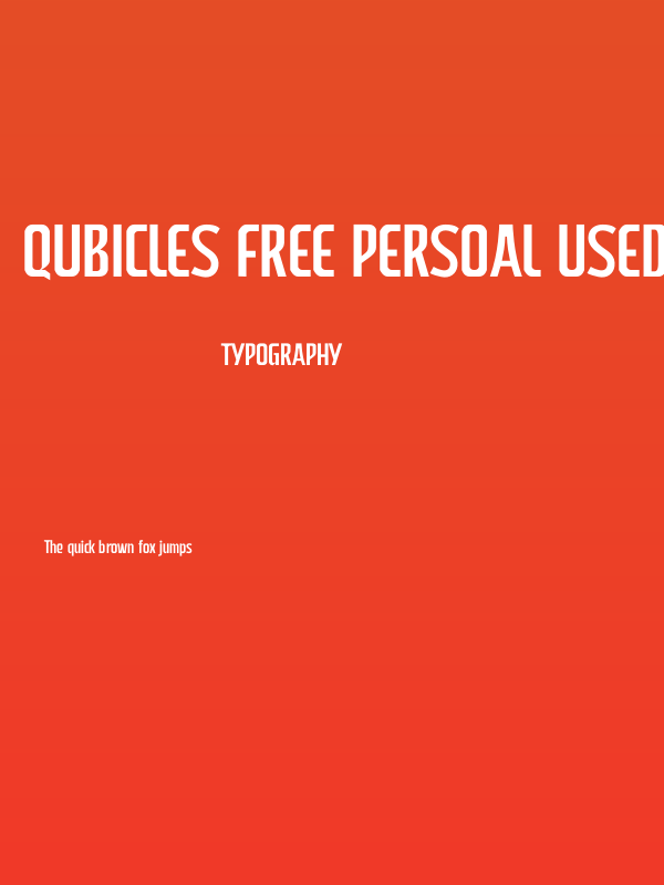 Qubicles Free Persoal Used Poster