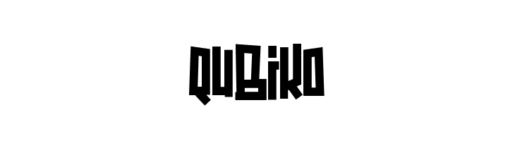 Qubiko  नि: शुल्क फ़ॉन्ट्स डाउनलोड