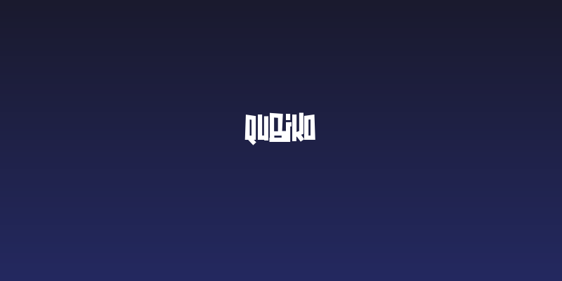 Qubiko Social Header