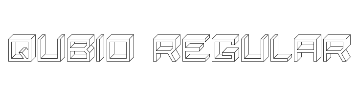Qubio Regular Font