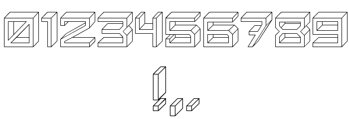 Qubio Regular Font OTHER CHARS