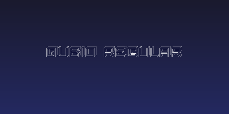 Qubio Regular Social Header