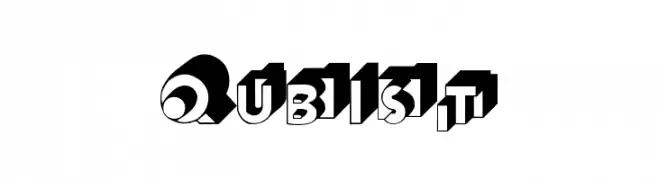 Qubist  font caratteri gratis