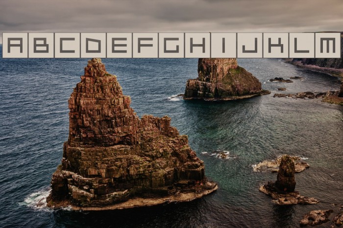 Qubix Font examples
