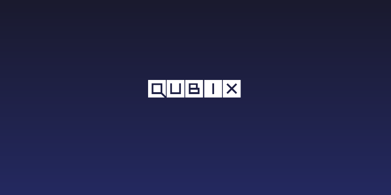 Qubix Social Header