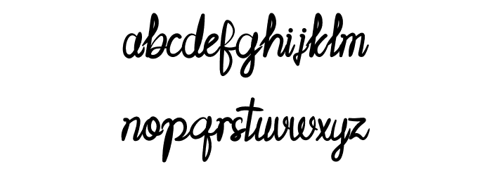 Quceng Woc Font LOWERCASE