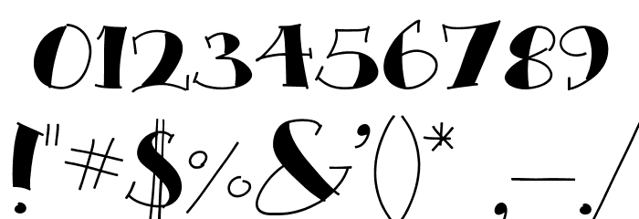 QueRompa Font OTHER CHARS