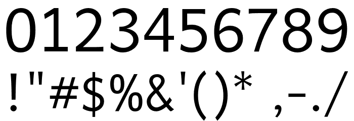 Quebec Light Regular Font OTHER CHARS