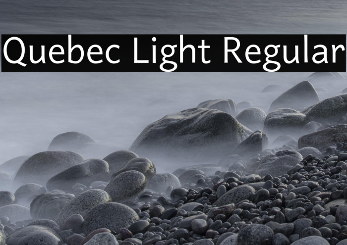 Quebec Light Regular Example 2