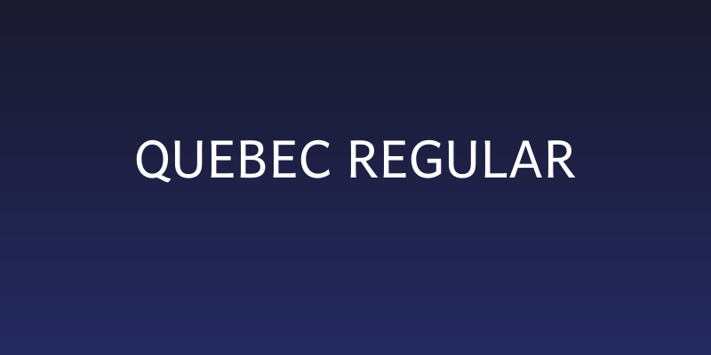 Quebec Regular Social Header
