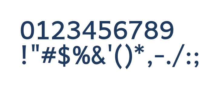 Quebec SemiBold Regular Other Characters