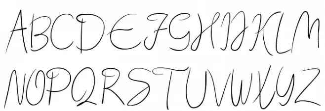 Quebec Schriftart Groß