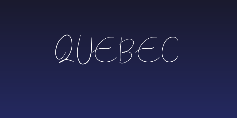 Quebec Social Header