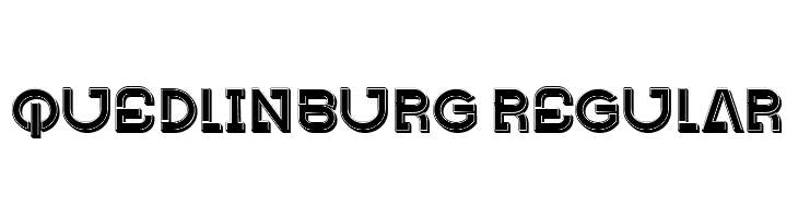 Quedlinburg Regular  नि: शुल्क फ़ॉन्ट्स डाउनलोड