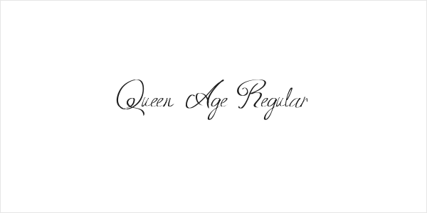 Queen Age Regular Logo